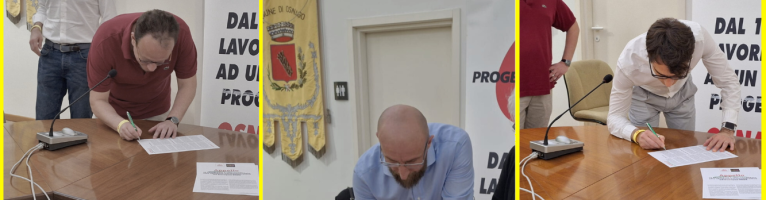 I candidati di Progetto Osnago firmano l’appello di Avviso Pubblico e Libera per la legalità e la trasparenza